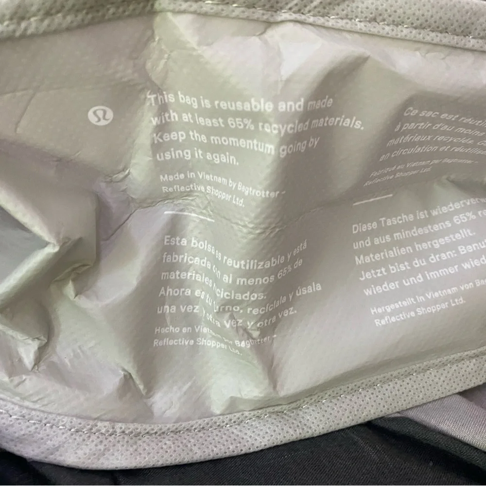 Lululemon reusable shopping bag ( new)